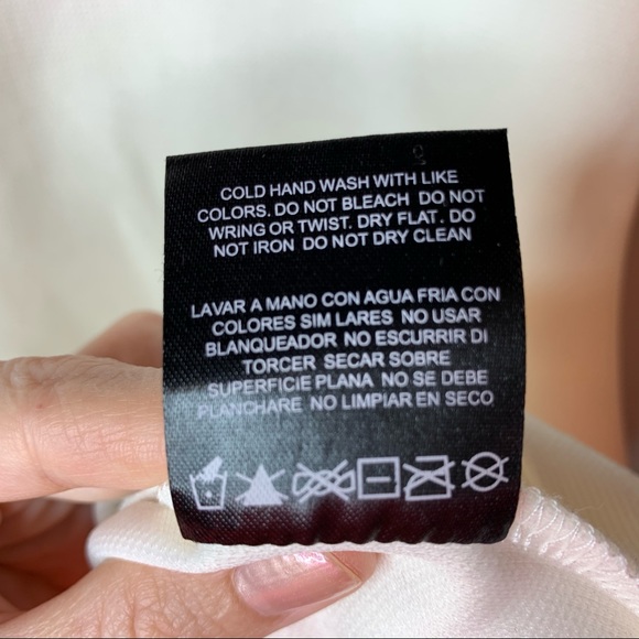 KARDASHIAN KOLLECTION Cut-Out Neckline Dress White - Picture 8 of 8